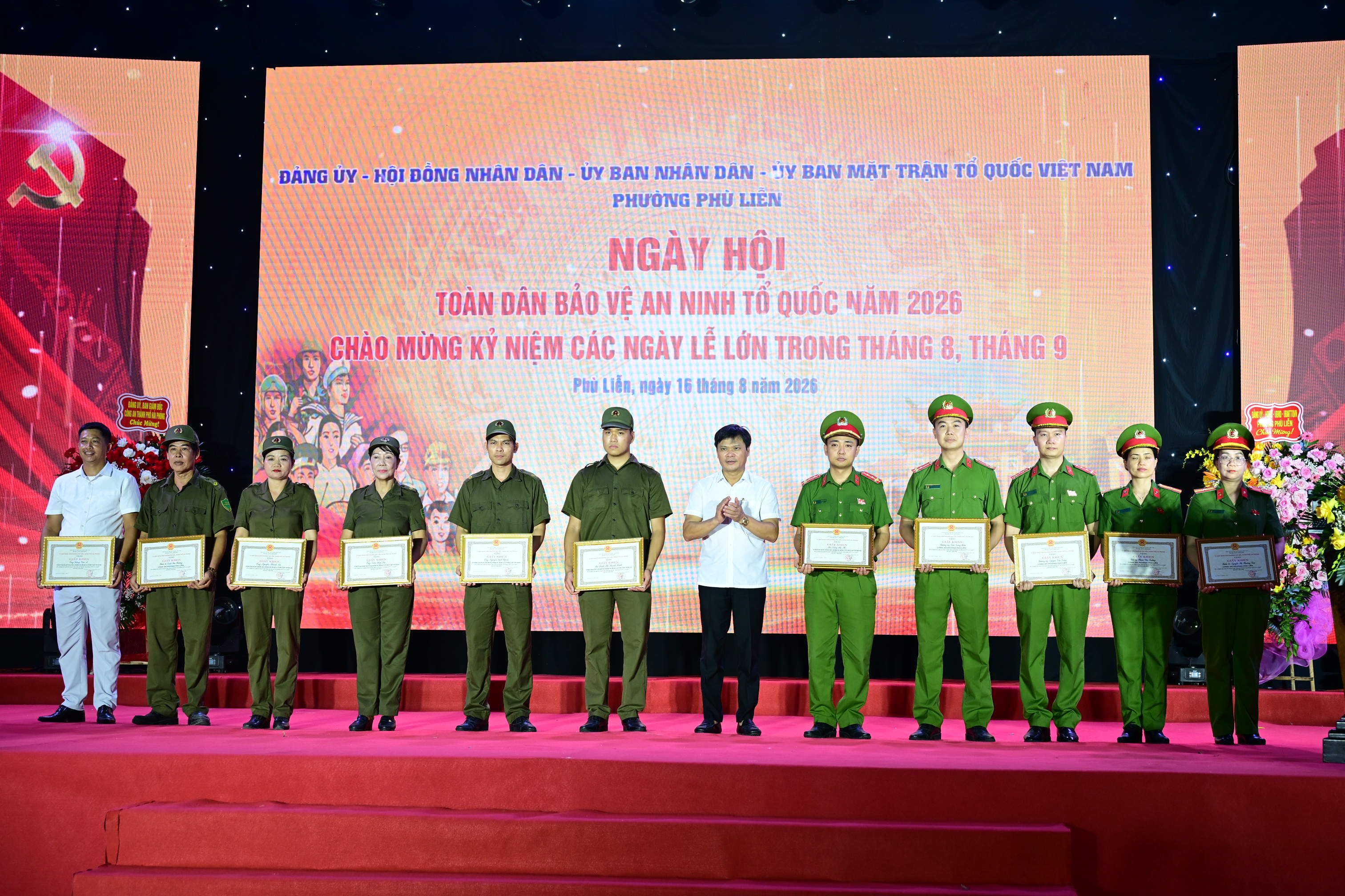 Phường Phù Liễn tổ chức “Ngày hội toàn dân bảo vệ an ninh Tổ quốc” năm 2026